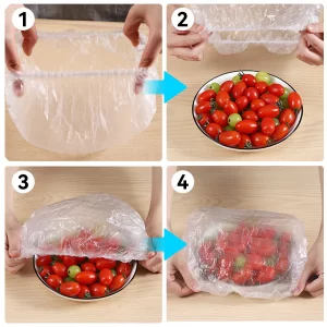 Reusable Food Covers With Elastic- Nice n Easy (100pcs)