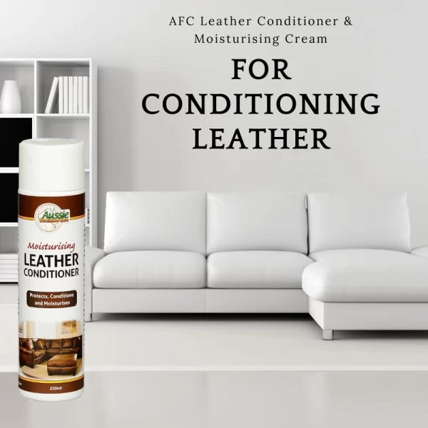 Aussie Furniture Care Leather Conditioner & Moisturising Cream 250ml